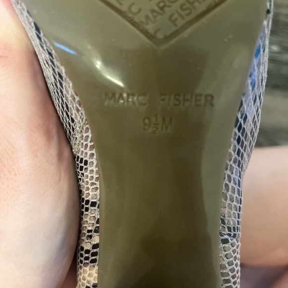 Marc Fisher Glorena Snakeskin Bootie - Picture 5 of 5